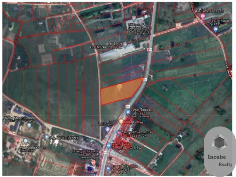 ขายที่ดินหนองอิรุณ 8-2-26ไร่2975 ล้าน