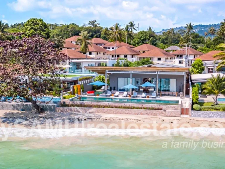 For sale Beachfront VillaHotel 6 Bedrooms near Lamai Koh Samui