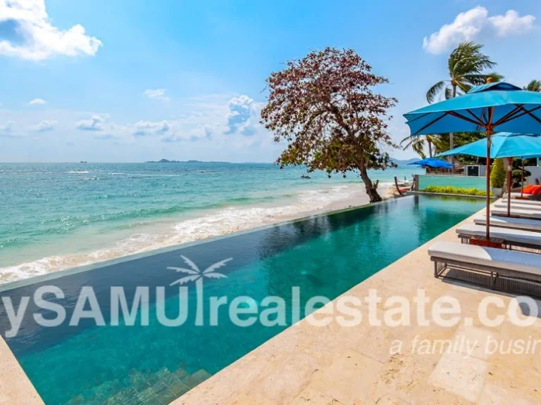 For sale Beachfront VillaHotel 6 Bedrooms near Lamai Koh Samui