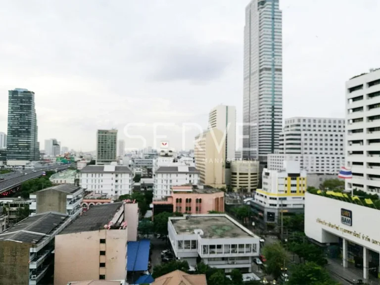 Good Location at Silom Studio with Partition for rent 23K ให้เช่าคอนโด Noble Revo Silom BTS Surasak