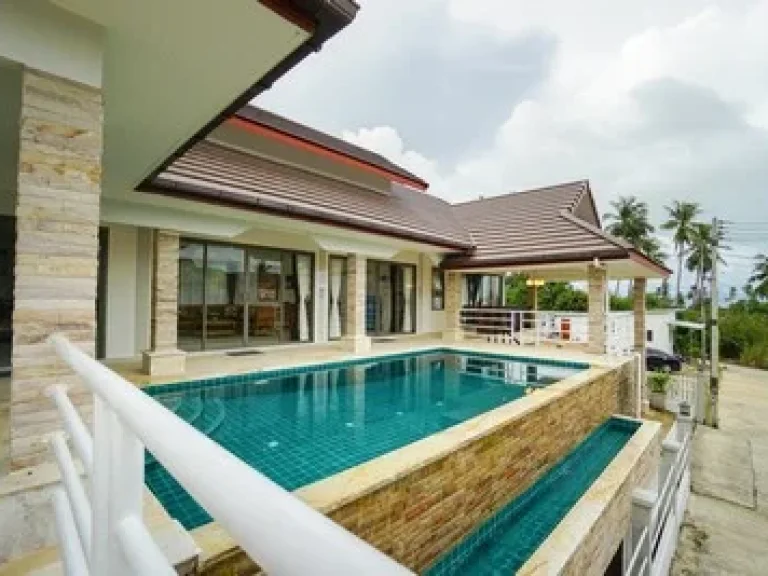 Villa 3 ห้องนอน ว่างให้เช่า ตกแต่งครบใกล้หาดบ่อผุด อเกาะสมุย สุราษฎร์ธานี