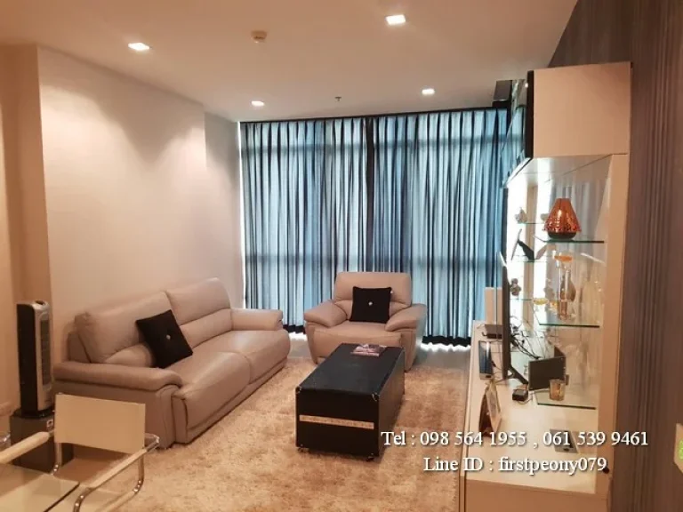 ให้เช่าคอนโด 32000 The River Condo Charoenakorn Soi 13 ขนาด 65 ตรม 1ห้องนอน 1ห้องน้ำ