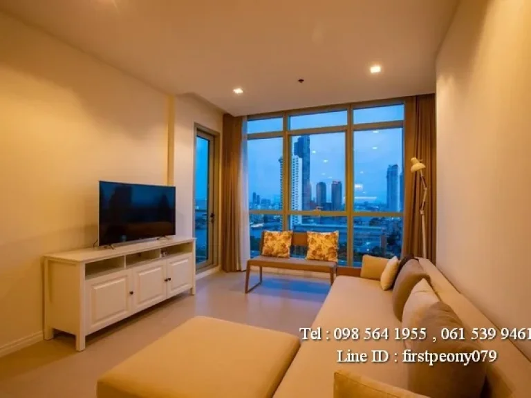 ให้เช่าคอนโด 30000 The River Condo Charoenakorn Soi 13 ขนาด 65 ตรม 1ห้องนอน 1ห้องน้ำ