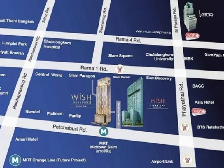 ขาย Wish Signature Midtown Siam ห้องมุม ห้องสวย แต่งครบ พร้อมอยู่ ใกล้รถไฟฟ้า BTS ราชเทวี