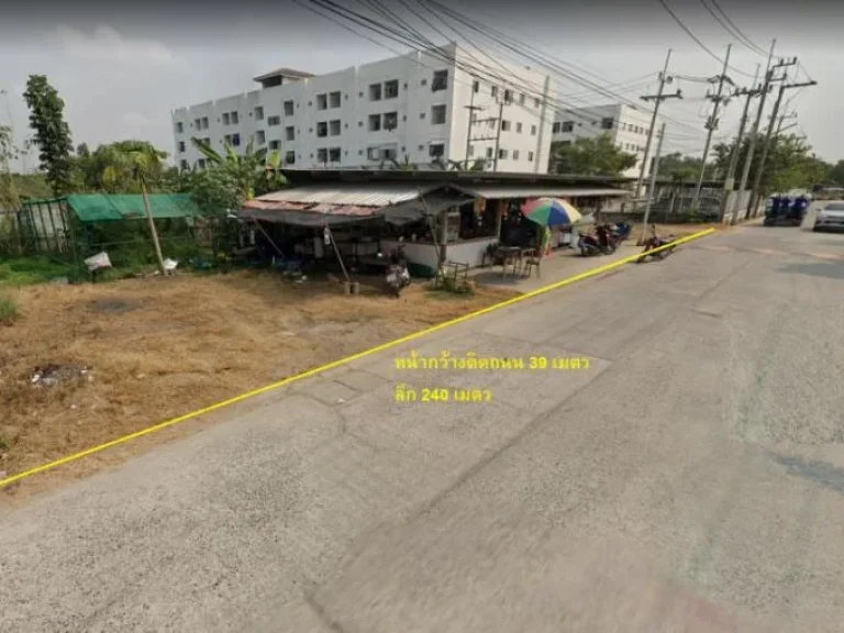 Land For Rent ที่ดิน 6 ไร่ ติดถนนซอยไอยรา 5 กับ 51 หลังตลาดไท