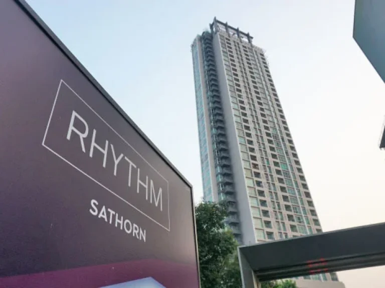 ให้เช่า RHYTHM Sathorn21 คอนโด ริทึ่ม สาทร 21 ตึก N ห่าง BTS ตากสิน 700 เมตร ราคาถูก