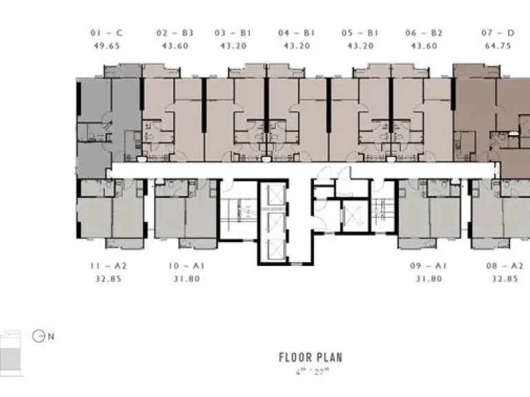 ขายใบจองขายดาวน์ Chapter One Flow บางโพ วิวแม่น้ำเจ้าพระยา มีความเป็นส่วนตัวสูง