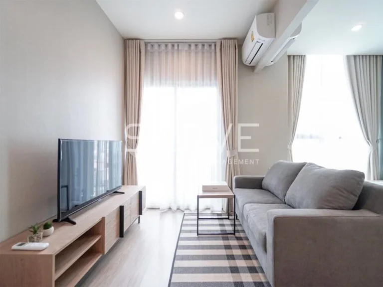 ให้เช่าคอนโด ห้องมุมแต่งสวย Studio 16K Noble Revolve Ratchada2 Condo for Rent ที่ MRT ศูนย์วัฒนธรรม