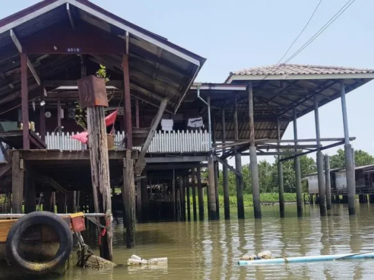 ขายบ้านพร้อมที่ดินติดริมแม่น้ำเจ้าพระยา อเกาะเกร็ด จนนทบุรี