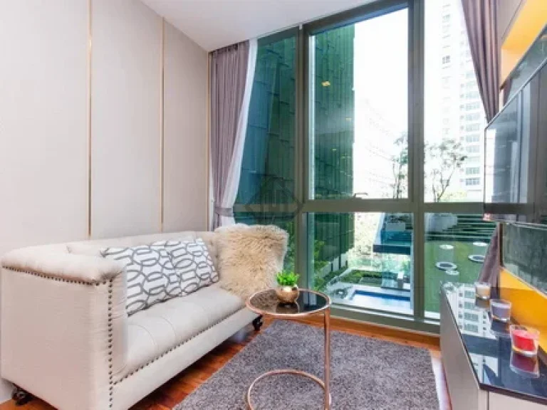 For rent Condo Wish Signature Midtown Siam Pool and garden view near BTS Ratchathewi