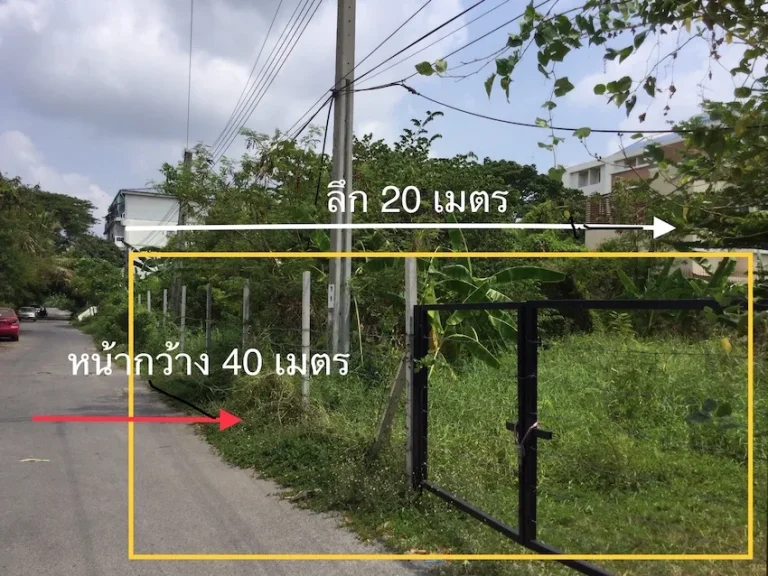 ขาย ที่ดิน เอกชัย64 บางบอน เนื้อที่ 196 ตรว