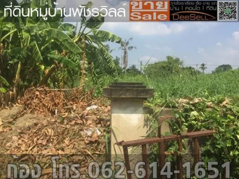 ขายที่บางเลนติดถนน พัชรวิลล์ 1548ตรว มีสระว่ายน้ำ