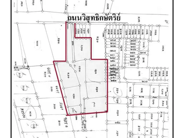 ขายด่วน ที่ดินย่านตลาดในเมืองพิษณุโลก