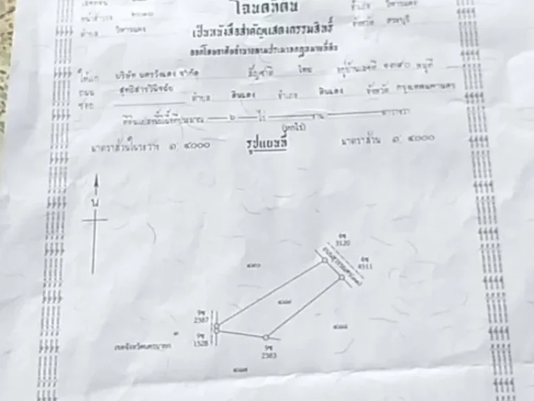 ขายที่ติดถนนสุวรรณศร ถมให้เสร็จ