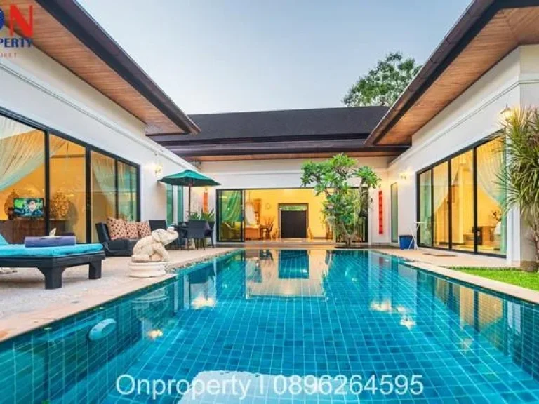 Pool Villa 3 bed for rent in Cherngtaley