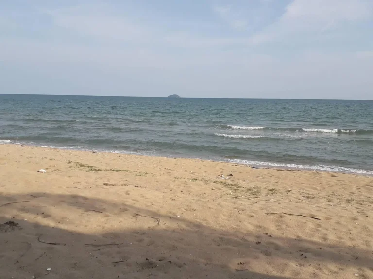 ขายที่ดินติดทะเลหาดบ้านเพ-แกลง โฉนด 1 ไร่ หาดทรายขาว เล่นน้ำได้