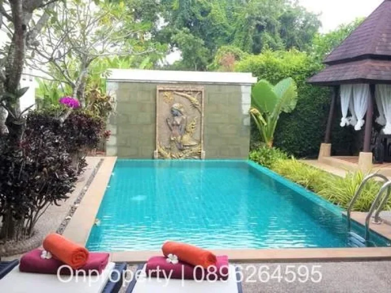 Pool Villa for rent in Cherngtaley 2 bed