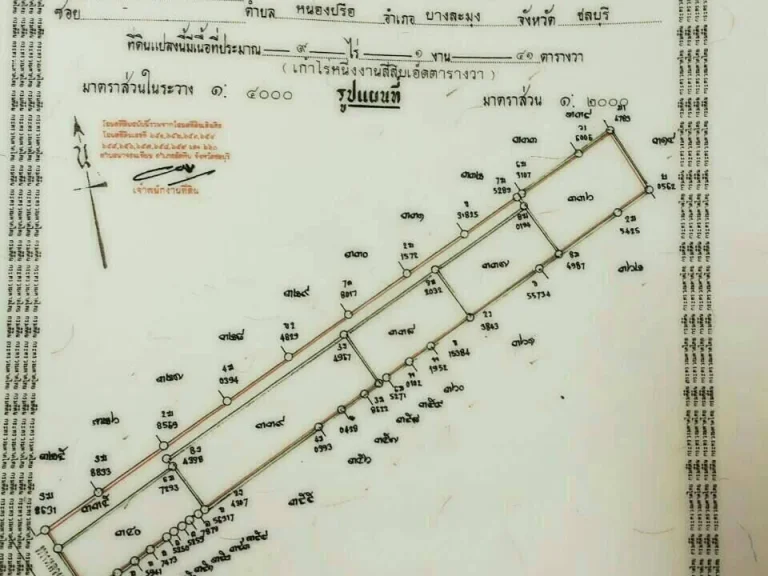 ขายราคาถูก 9 ไร่เศษ ติดหาดจอมเทียน