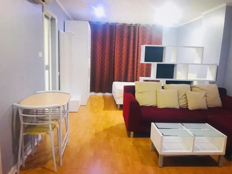 ให้เช่าคอนโด LUMPINI VILLE ศูนย์วัฒนธรรม ชั้น 2 อาคาร A ใกล้MRTห้วยขวาง fully furnished