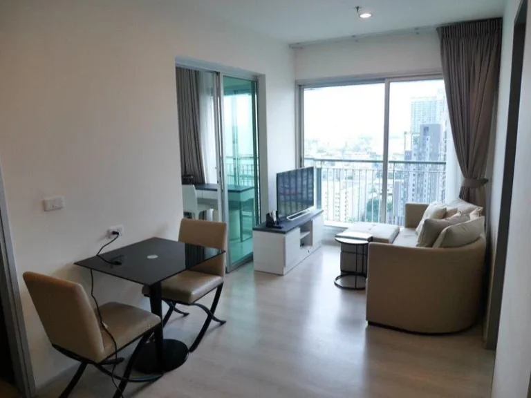 ให้เช่าคอนโด Life ratchadapisek 2ห้องนอน ชั้น 21 ใกล้MRT ห้วยขวาง fully furnished