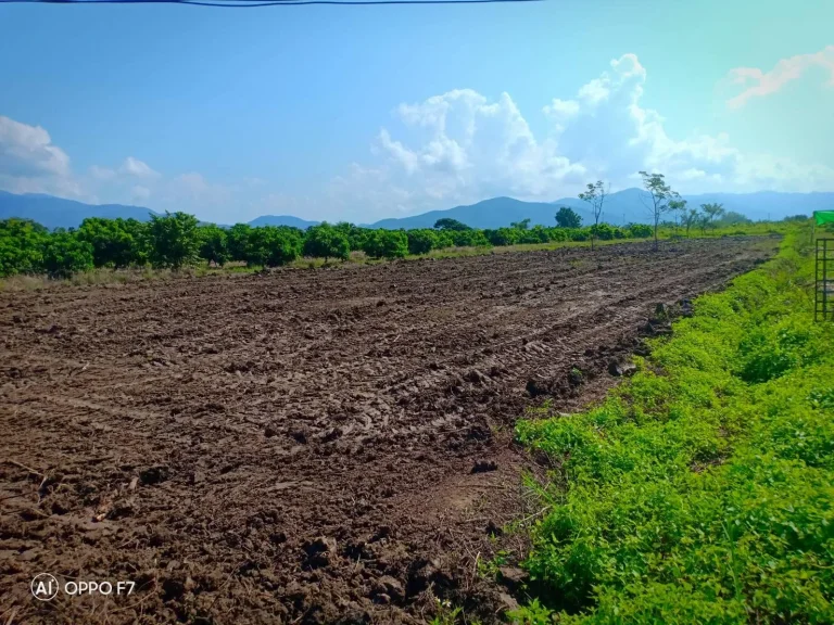 ขายที่ดินแปลงเล็กหายากหน้าน้ำหลังเขา