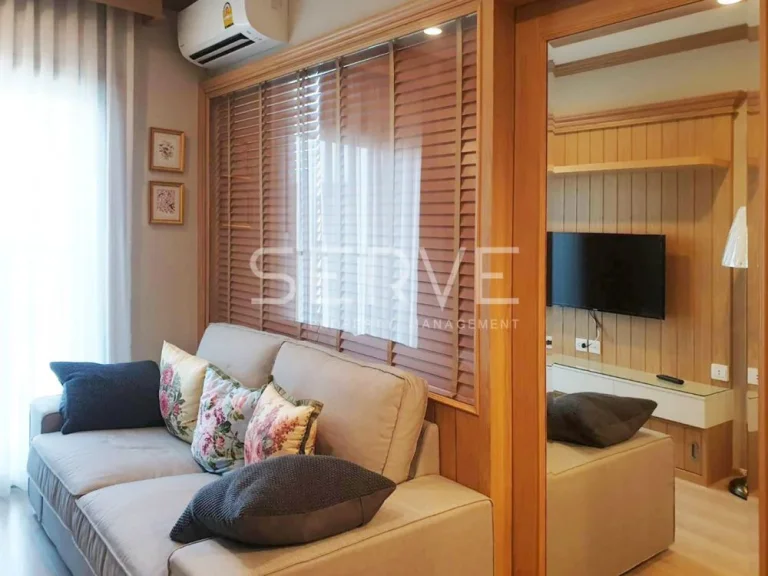 ให้เช่าคอนโด 1 นอน ตกแต่งน่าอยู่ 17 K Noble Revolve Ratchada2 Condo for Rent MRT ศูนย์วัฒนธรรม