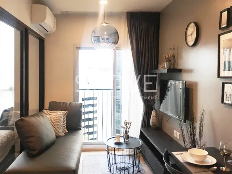 ให้เช่าคอนโด Noble Revolve Ratchada2 Condo for Rent MRT ศูนย์วัฒนธรรม 1 นอน แต่งสวยมาก 18 K