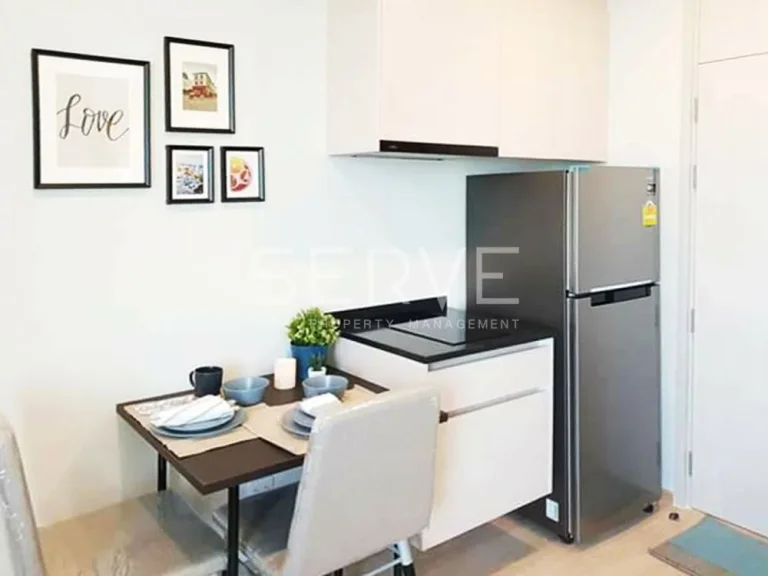 ให้เช่าคอนโด Studio แต่งน่าอยู่ 15 K Noble Revolve Ratchada2 Condo for Rent MRT ศูนย์วัฒนธรรม