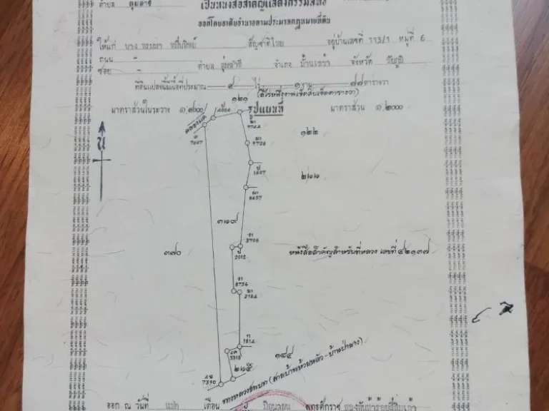 ขายที่ดินติดทางหลวงชนบท บ้านเขว้า จชัยภูมิ