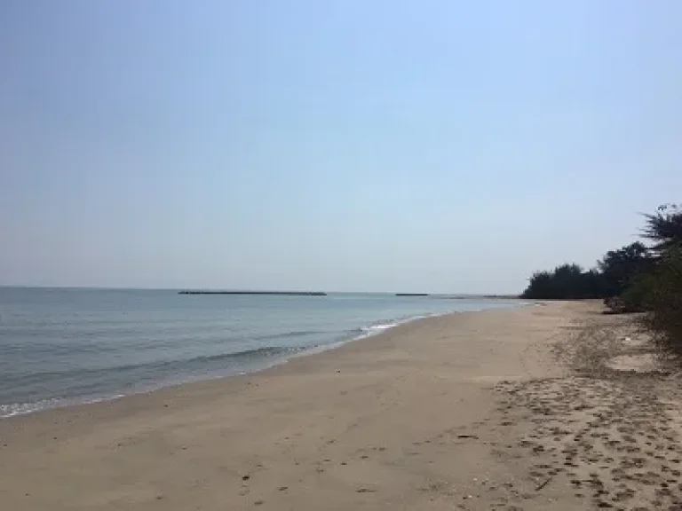 ขายที่ดิน ติดชายทะเลหาดเจ้าสำราญ จังหวัดเพชรบุรี ที่สวยมาก