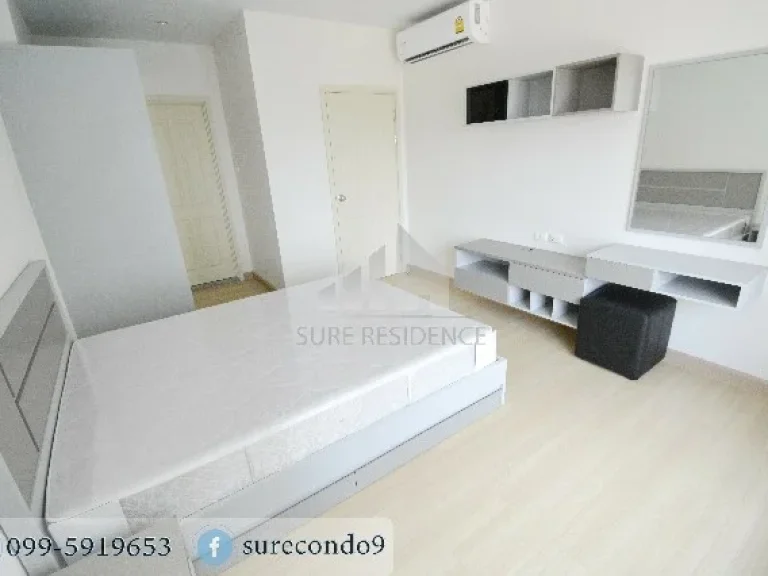 For RENT 1 ห้องนอน 4150ตรม วิวสระ ใกล้ MRT พระราม 9 Supalai Veranda Rama 9