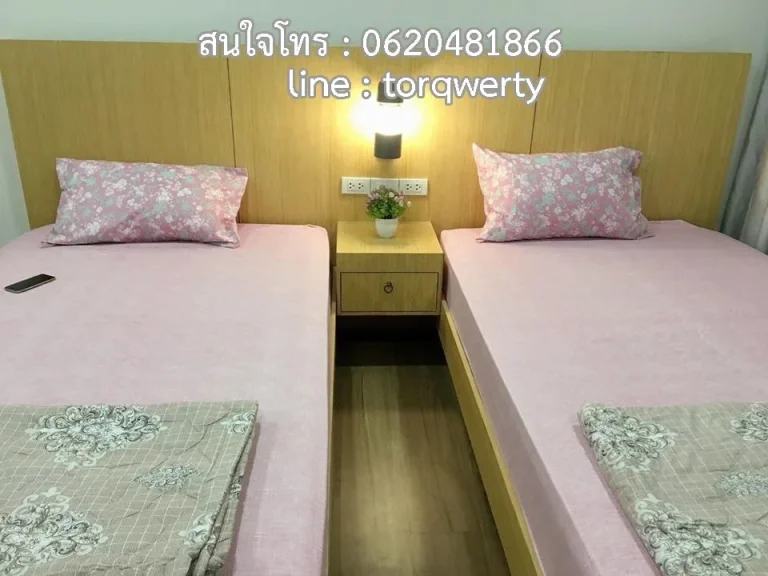 ให้เช่า CM Garden Condo ใกล้ เซ็นทรัลแอร์พอร์ต เดือนละ 5500 บาท