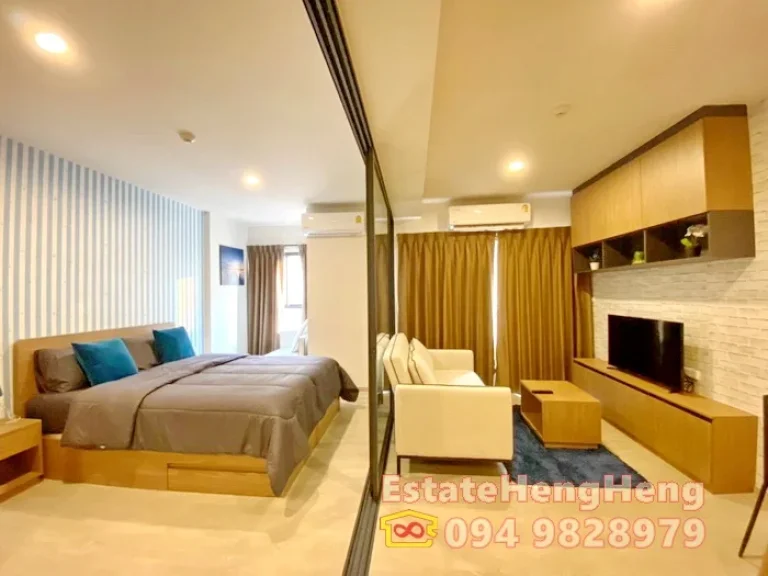 ให้เช่า คอนโด ใกล้ทะเล La Casita ลา กาซิตา หัวหิน FL7 1น 35ตรม สวย ใหญ่ ใหม่ ถูก แค่18000บ วิวทะเล