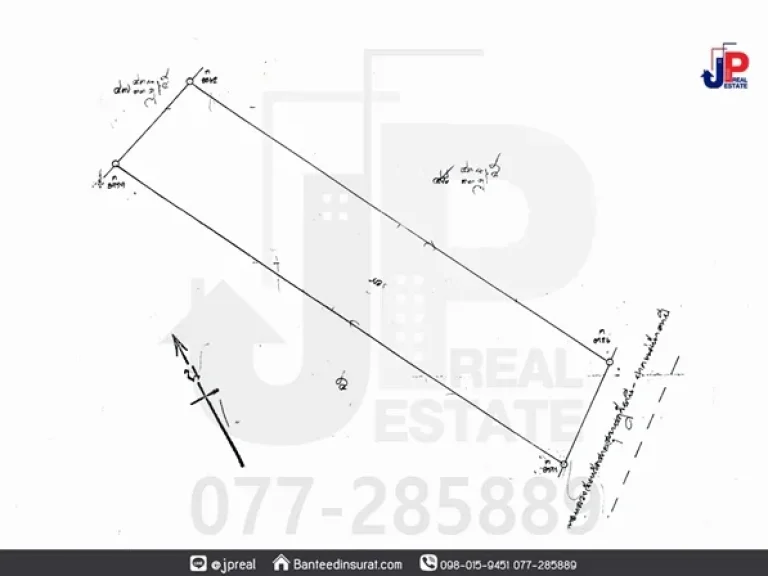 ขาย ที่ดิน 3ไร่เศษ ติดถนน โซนปากน้ำ สุราษฎร์ธานี กว้าง 33ม เหมาะสร้างโกดัง ใกล้ห้างบิ๊กซี 5 นาที