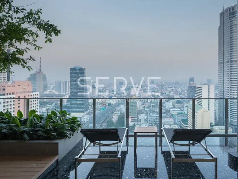 Noble Revo Silom คอนโดดี ทำเลเริ่ดให้เช่า ติด BTS Surasak 1 Bd 1 Bth 50 Sqm 35 K