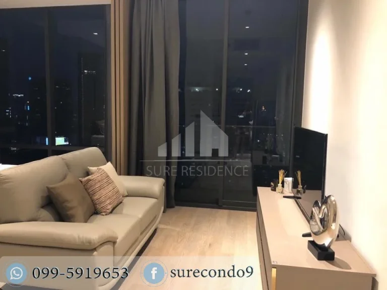 For RENT 1 ห้องนอน ห้องสวย แต่งครบ Ashton Silom ใกล้ BTS ช่องนนทรี