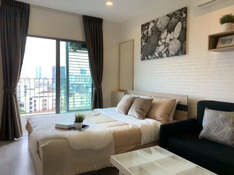 Ideo Mobi Sukhumvit 81 BTS Onnut Studio unit for rent 22 sqm rental 15000 bahtmonth