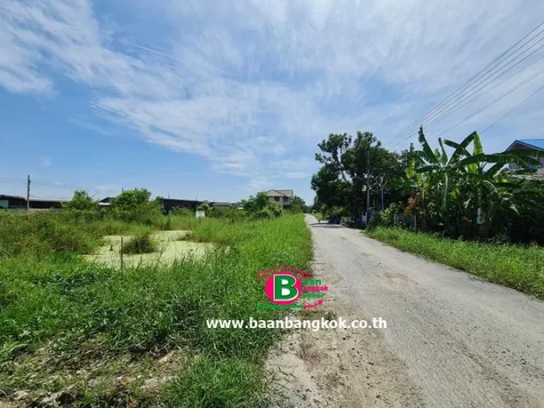 ที่ดินเปล่า คู้คลองสิบ เนื้อที่ 70 ตรว ถนนราษฎร์อุทิศ เขตหนองจอก