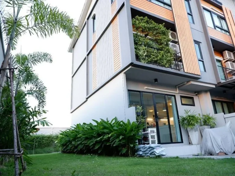 House For Rent Eco Space Bangna บ้าน 3 ชั้น เนื้อที่ 56 ตรว 130 ตรม หลังริมบ้านสวย