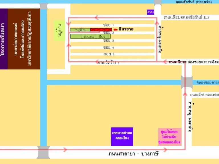 ขายด่วน ที่นาย่านมหิดล-ศาลายา พุทธมณฑล ใกล้โรงถ่ายกันตนา และ วิทยาลัยภาพยนตร์ ฯ