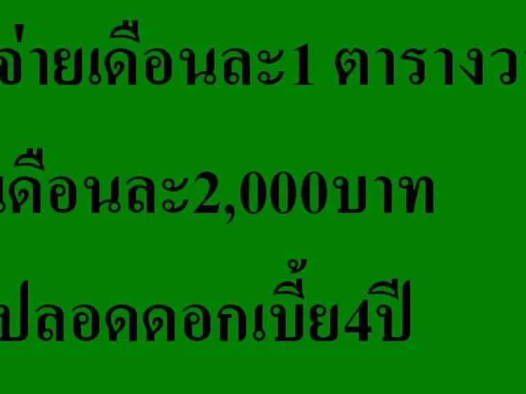 ขายที่ดิน ผ่อนได้เจ้าของขายเอง อเมือง สิงห์บุรี แปลงละ100ตรวๆละ2000บาทจองทำสัญญา2000บาทสร้างบ้านได้เลย ปลอดดอกเบี้ย4ปี จ่าย 50000บาทโอนได้เลย ถนนเอเซีย กม93กมเดิม 143 ปากทางที่ดินเป็นหจก เคอาร์อีเล็คตริค ใกล้กับทางแยกเข้าสิงห์บุรีใกล้กับสนามไดร์กอล