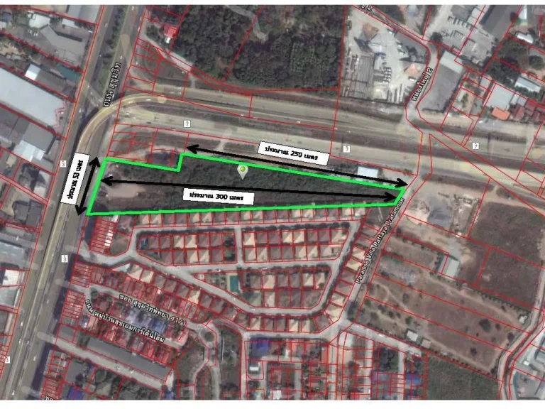 ขายที่ดินเปล่า 6-1-59 ไร่ พัทยากลาง ติดถนนมอเตอร์เวย์