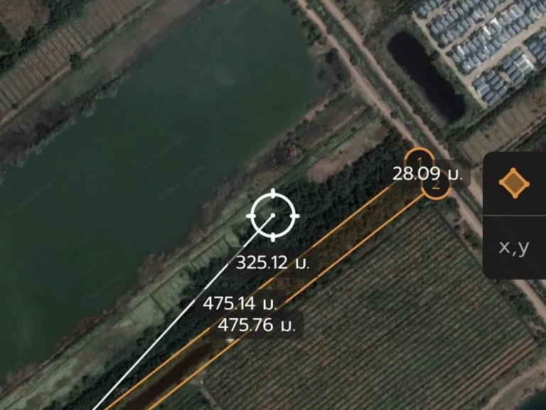 ขายที่ดิน8-1-36ไร่ ติดถนนเลียบคลองแอน อหนองเสือ ปทุมธานี