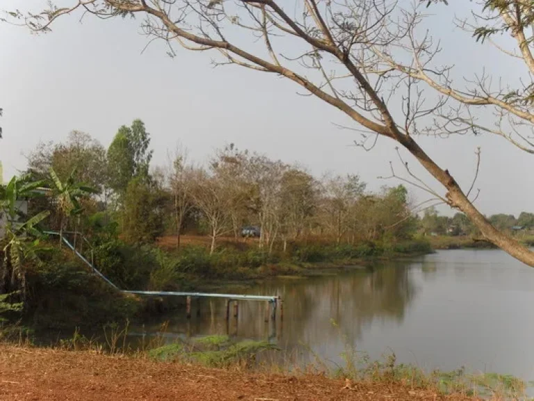 ขายที่ดินติดอ่างเก็บน้ำ บรรยากาศดีธรรมชาติเยี่ยม