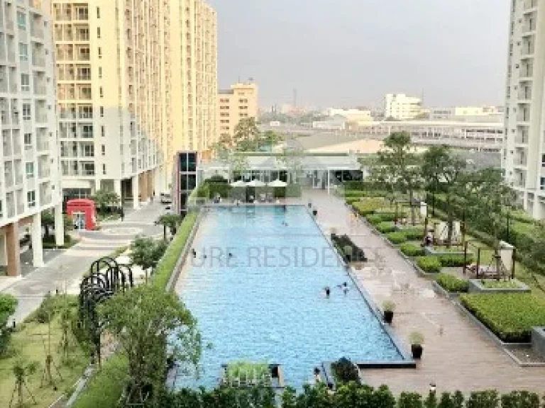 ห้องสวย วิวสระ เฟอร์ครบ 1 ห้องนอน 42ตรม RENT ศุภาลัย เวลลิงตัน 2