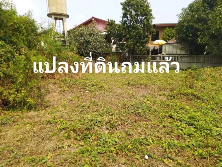 ขายที่ดินถมแล้วอยู่ในตัวเมืองสิงห์บุรี พื้นที่ 118 ตรว