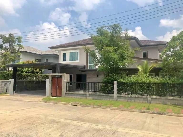 For Sale บ้านเดี่ยวพร้อมอยู่ วรารมย์พรีเมี่ยม ใกล้ทางด่วนเอกมัย-รามอินทรา