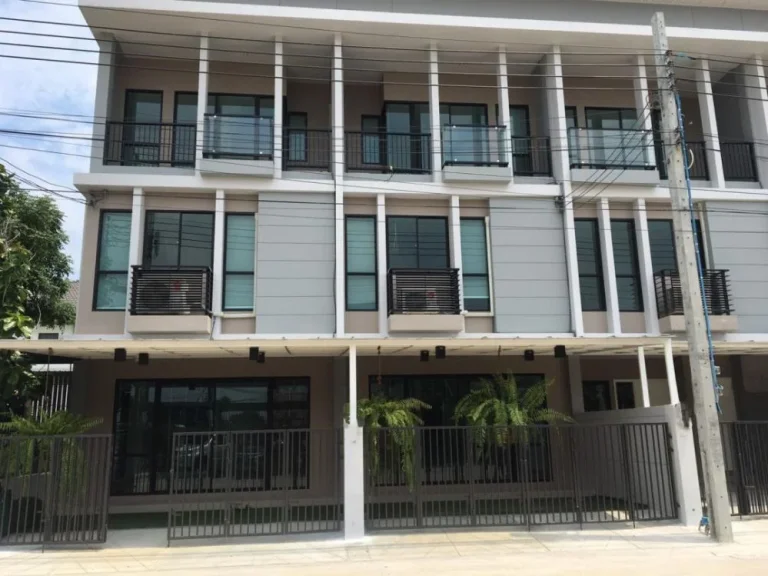 For Rent ทาวน์โฮม โครงการไทม์โฮม2 กาญจนาภิเษก44 ใกล้เมกาบางนา