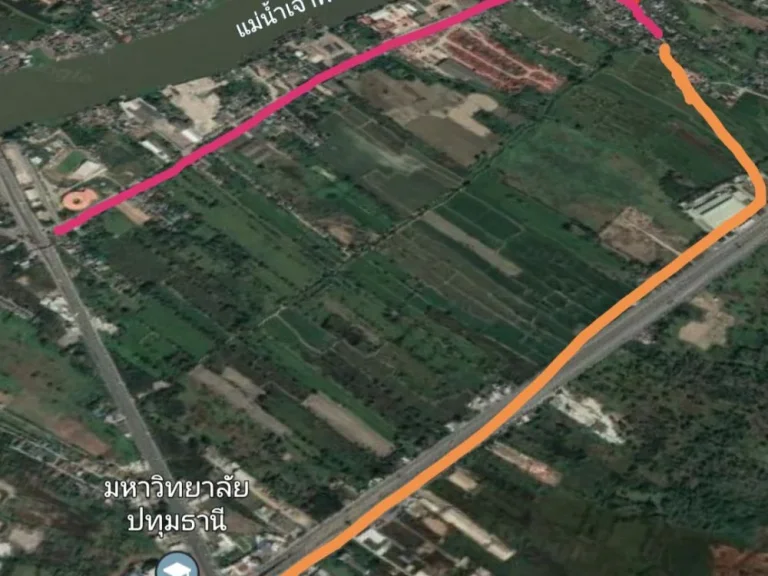 ขายที่ดิน2แปลงติดกันพร้อมบ้าน1หลังตัวเมืองปทุมธานี