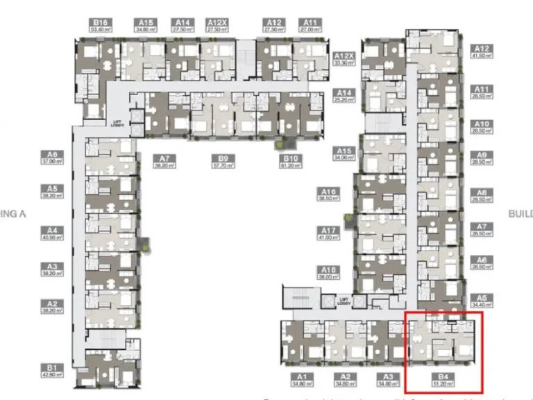 ขายห้องหลุดดาวน์ ห้องสวยชั้น 4 - 512 sqm 2 นอน 2 น้ำ ทิศใต้ 8872 MB